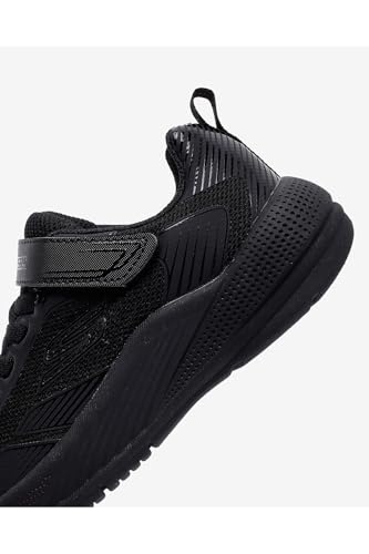 Skechers Fille Microspec Advance Oasis Point, Noir, 29 EU