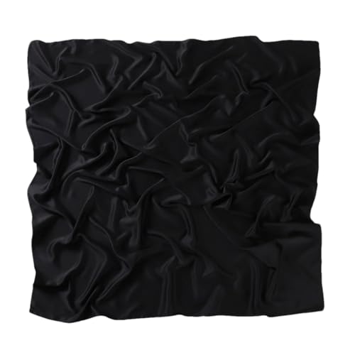 Women Satin Silk Square Scarf For Women Solid Muslim Silk Hijab Square Headsscarf Wrap Islamic Turban Headsband