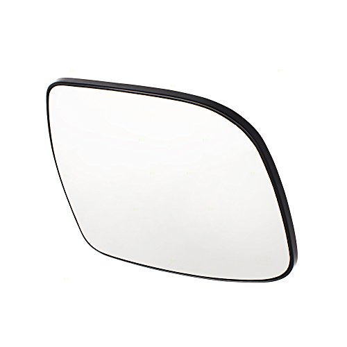 Brock Replacement Drivers Side View Mirror Glass & Base Heated Compatible With 15-17 Murano 14-18 Rogue 17-18 Pathfinder 963664Ba1A #TOP1
