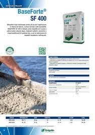 Massetto di tipo tradizionale pronto all’uso Baseforte SF300(25kg)