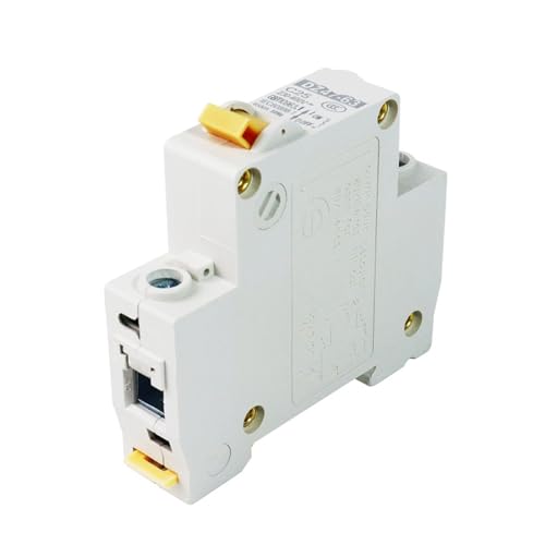 Interruptor de aire eléctrico MCB con protector de sobrecarga PV de 20A monorrail 5