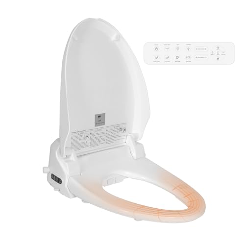 Toilettensitz Für SANITOSCO VASO BIDET DE LUX – Weiß, Edelstahlscharniere | Wahlweise Soft-Close