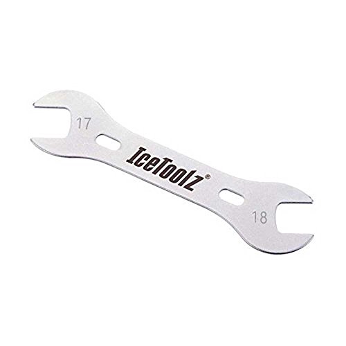 IceToolz 17 x 18 mm Cone Wrenches, Silber, M