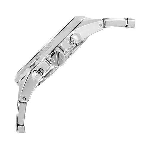 Armani Exchange Analog Black Dial Silver Band Men's Stainless Steel Watch-AX2600 - Image 5