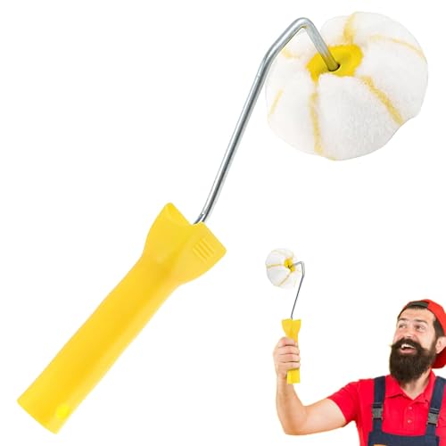 Corner Edger Paint Roller, Paint Edger Corner Tool, Drywall Corner Roller, Corner Paint Brush and Roller, Wall Painting Tool, Office Painting Tool, Drywall Mud Applicator, Precision Corner Painting