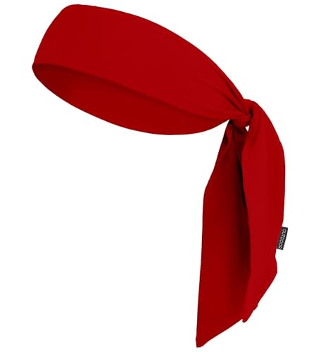 Image of OutdoorEssentials Tie Headband - Sweat-Wicking Running Headband - Hair Control Head Tie - Ninja Costume Accessories