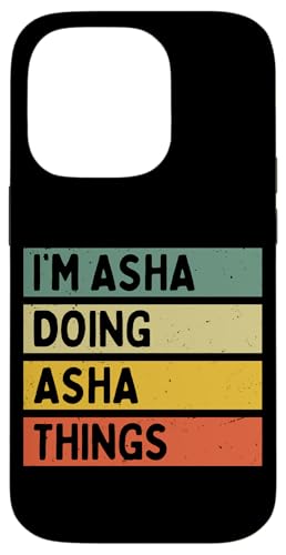 I'm Asha Doing Asha Things �ʔ������� �X�}�z�P�[�X iPhone 14 Pro �p