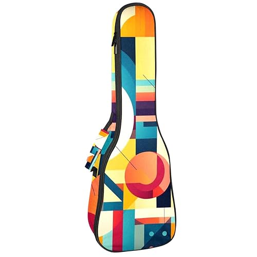 Waterproof Oxford Cloth Ukulele Bag Fairy with Bird and Flower Durable & Stylish Ukulele Case with Storage Geometric Cute Pattern - Les Beatles, Paul McCartney, John Lennon, RIngo Starr, George Harrison Waterproof Oxford Cloth Ukulele Bag Fairy with Bird and Flower Durable & Stylish Ukulele Case with Storage Geometric Cute Pattern