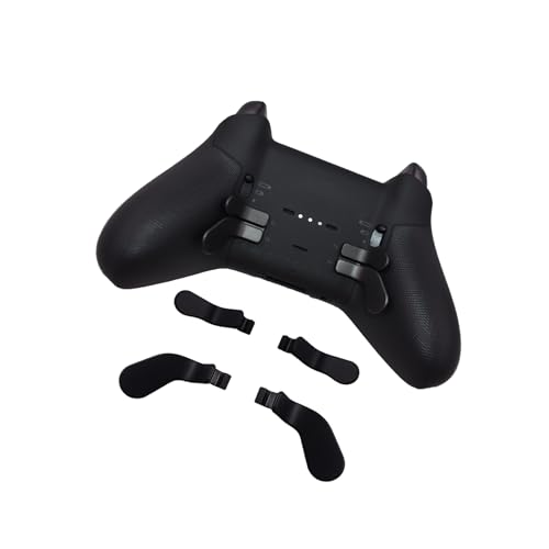 Image of 5Pcs Elite 2 Metal Paddles for Xbox Elite Series 2 Controller, Elite Series 2 Core Controller Parts, D-pad Paddles Replacement for Xbox Elite Series 2 /2 Core Controller Includes 4 Paddles,1 D pads(Black)