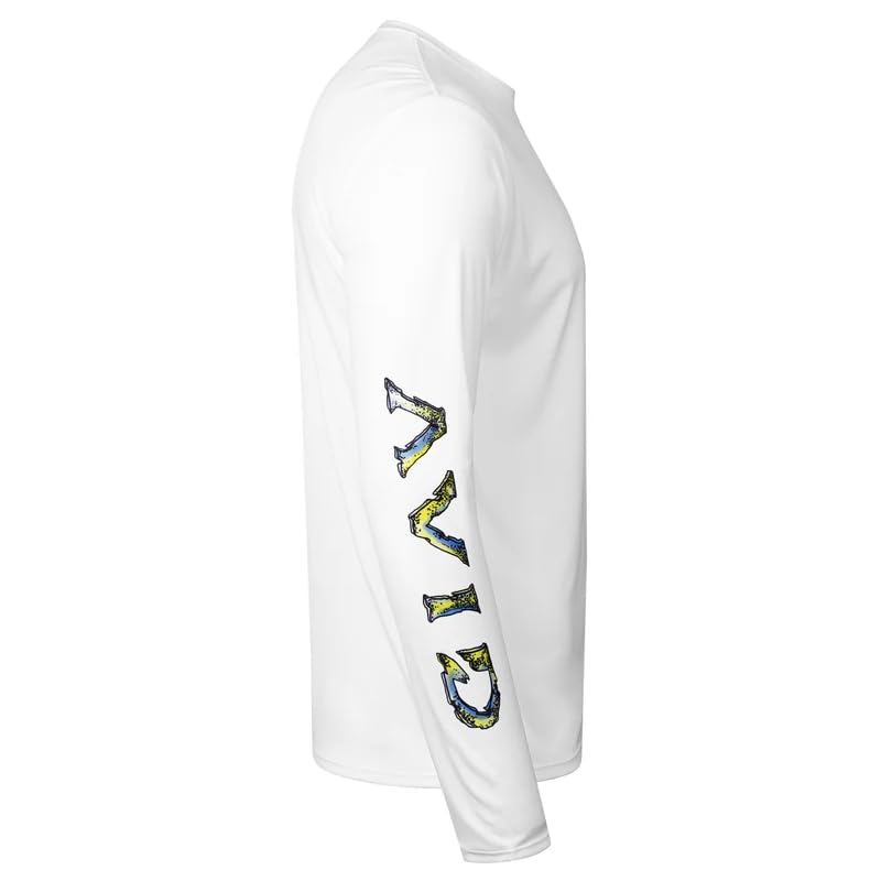 Men's AVIDry Cosmic Fish Camp LS Tee4