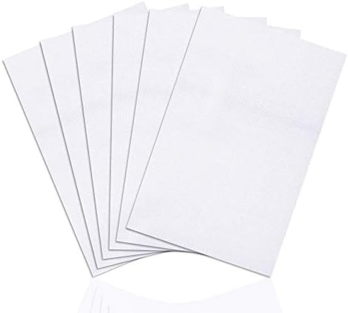 6 Pieces Classic Reserve Aida Cloth Cross Stitch Cloth, DaKuan 11 Count Cross Stitch Fabric, White, 12 by 18-Inch