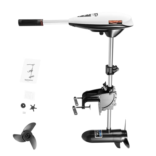 Electric Outboard Motor 65 LBS Thrust 12V No Gas