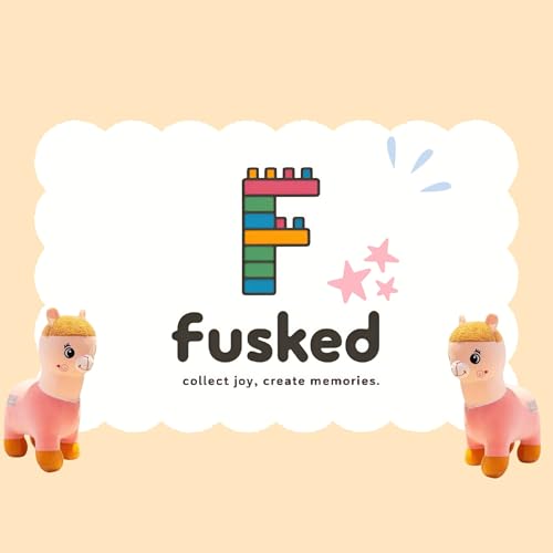 Image of Flufies Plush Toys - Snuggly and Aesthetic Stuff Plush Toys and Baby Toys - Soft Toys for Baby Girl and Baby Boy - Soft Toys for Girlfriend Gift (Alpaca)