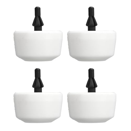 VGEBY 4 Stück Hintere Blattfeder-Anschlagpuffer, Gummi-Blattfeder-Aufhängungspuffer für CADDY 3 2004 Bis 2015