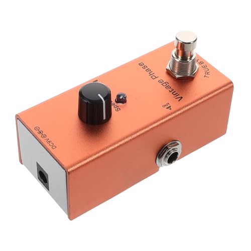 ERINGOGO Mini Electric Guitar Retro Phase Effector Vintage Style Phaser Pedal for Electric Guitar Effects