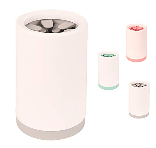 DMFSHI Pulitore della Zampa del Cane, DellAnimale Pulitore Zampe, Rondella in Silicone Morbido per Zampe di Gatto per Cane, Grande Pulitore per Zampe (14,9 cm x 9,6 cm)