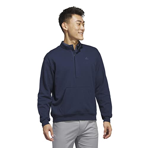 adidas Men's Go-to Quarter Zip Golf Pullover2