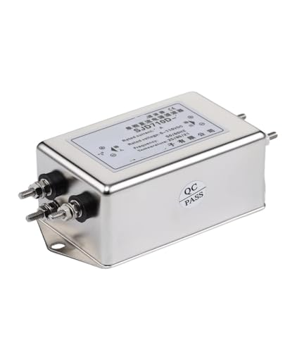 Filtro de alimentación CC 12V 24V 48V de 15A con interfaz de perno SJD710D