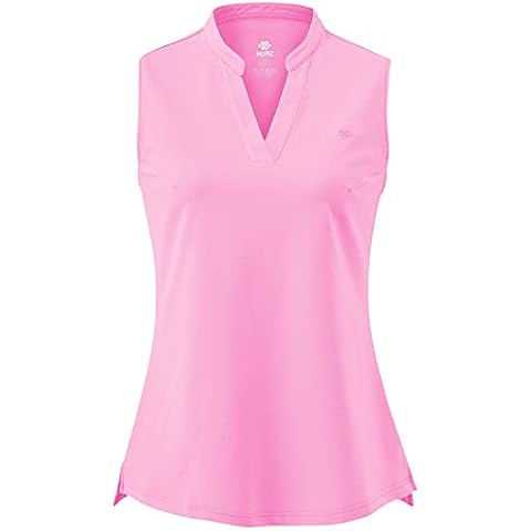 AjezMax Polo Mujer sin Mangas Verano Camiseta Deportivo Chaleco Cover