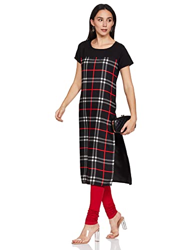 Image of Women's Crepe Straight Kurta