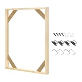PATIKIL 11x14 inch Canvas Stretcher Bars, DIY Removable Wooden Splicing Canvas Frames Kit for Oil Paintings Poster Picture Photo, Arts Accessory, Paint by Numbers