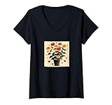 Zinnia Plant In Pot Cottagecore Hearts Boho Merch
