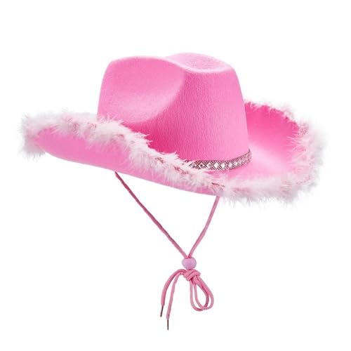 Chapeau de cowboy pour femmes pour festivals et grands événements en plein air