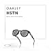 OAKLEY Hstn (a) 009242A 924201 52MM Matte Black/Prizm Black Round Low Bridge Fit Sunglasses for Men for Women+ Bundle Accessory Leash Kit, Microfiber Pouch