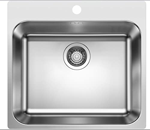 Blanco 526354 SUPRA 500-IF/A Küchenspüle Edelstahl, gebürsteter Stahl