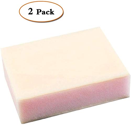 Injection Training Pad Model, Silicone Sponge Injection Practice Module Lab Specimen Kits Two Layers Of Silicone Skin Inner Sponge For Student Nurse 1119 (Color : 2Pcs)
