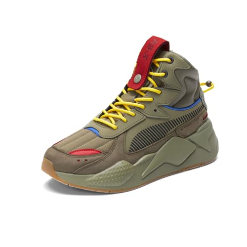 PUMA Kids Boys Rs-X Mid High Sneakers Shoes Casual - Green - Size 6 M2