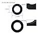 24 041 66-S Oil PAN Gasket Kit for Kohler CH20 CH22 CH23 CH25 Command PRO Twin Engine with 25-032-06-S Oil Seal Replace 24-041-54-S,24-041-24-S