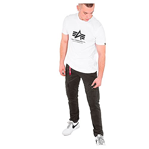 Alpha Industries Herren Agent Pant Freizeithose Für Hose, Greyblack, 28 EU – Ansicht 3