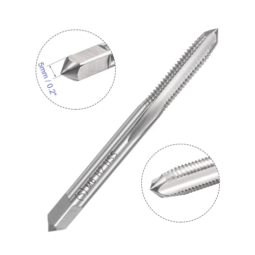 MACHSWON M6 x 1mm Metric Tap and Die Set - Machine Thread Screw Tap with Round Threading Die Kit for Thread Repair - Image 4