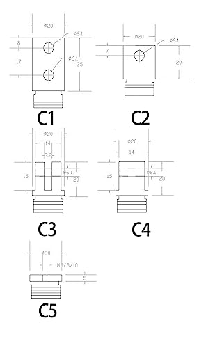 Actuador lineal de 12V y 15mm/s para ajustar con precisión la longitud en proyectos mecánicos 8