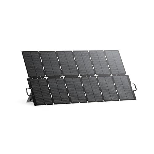 BLUETTI SORA 500 Panel Solar Portátil de 500W 25% de Eficiencia IP67 Impermeable para Camping Exteriores