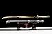 Yongli Sword Chinese Sword,Broadsword,Dragon Head Qing dao(High Manganese Steel Blade,Leathr Cover Scabbard) Length 40.5