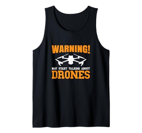 Könnte anfangen, über Drone Pilot Quadcopter Drone Flying zu sprechen Tank Top