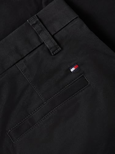 Image of Tommy Hilfiger Women's Twill Slim Chino Pants with Stretch Mid Rise Ankle Pants