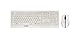 Produktbild Cherry JD-0400DE-0 drahtlose Tastatur (Deutsch, 109-Tasten, USB) mit optische Maus (1000dpi, 3-Tasten) hellgrau