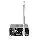 Multiband-Funkempfänger, FM AM (MW und KW) SSB (LSB und USB) Digitalempfänger mit Lautsprecher und Antenne für Outdoor Camping Home