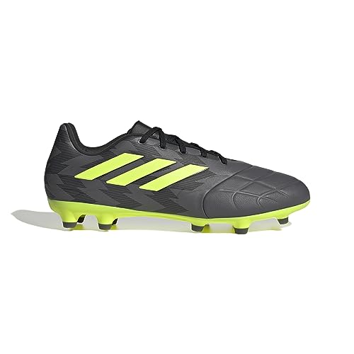 adidas Unisex-Adult Copa Pure Injection.3 FG Soccer Cleat (Core Black/Team Solar Yellow/Grey Five, 8.0)