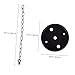 ETHZZLE 1pc Nordic Ceiling Light Suction Plate DIY Lamp Tool with Chains Lightweight and Compact Design for Bedroom Living Room Office Easy Installation and Stylish Home