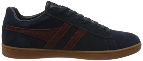 Image of Gola Equipe Suede - Sneakers for Men - Contrasting Wingflash - Heel Return - Durable Cupsole - Low Silhouette