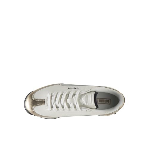 PUMA - - Junioren Easy Rider Mixed Metals Schuhe, Kolorit Warm White/Gold/Glacial Gray/Bla, GröÃŸe: 36 EU