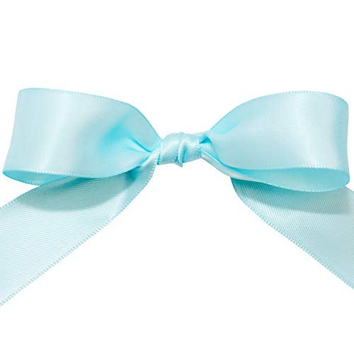 Image of Morex Ribbon 08822 /50-322 Ribbon, 7 /8 inch x 50 Yd, Ocean Blue