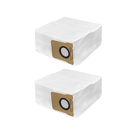 Staubbeutel-Set for Haushaltsgeräte, kompatibel mit Xiaomi Mijia STYTJ05ZHM Roboter-Staubsauger, Ersatzzubehör, Kehr-Ersatzteile(2 PCS)