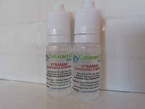 2 x 10ml (0.35 Fl oz) Bottles of The Strongest & Best Cataract Treating Eye Drops Available. for People & Pets. 4.2% N.A.C. Proven Effective. Holistic. Chemical, Preservative and additive Free. - Thumbnail 2