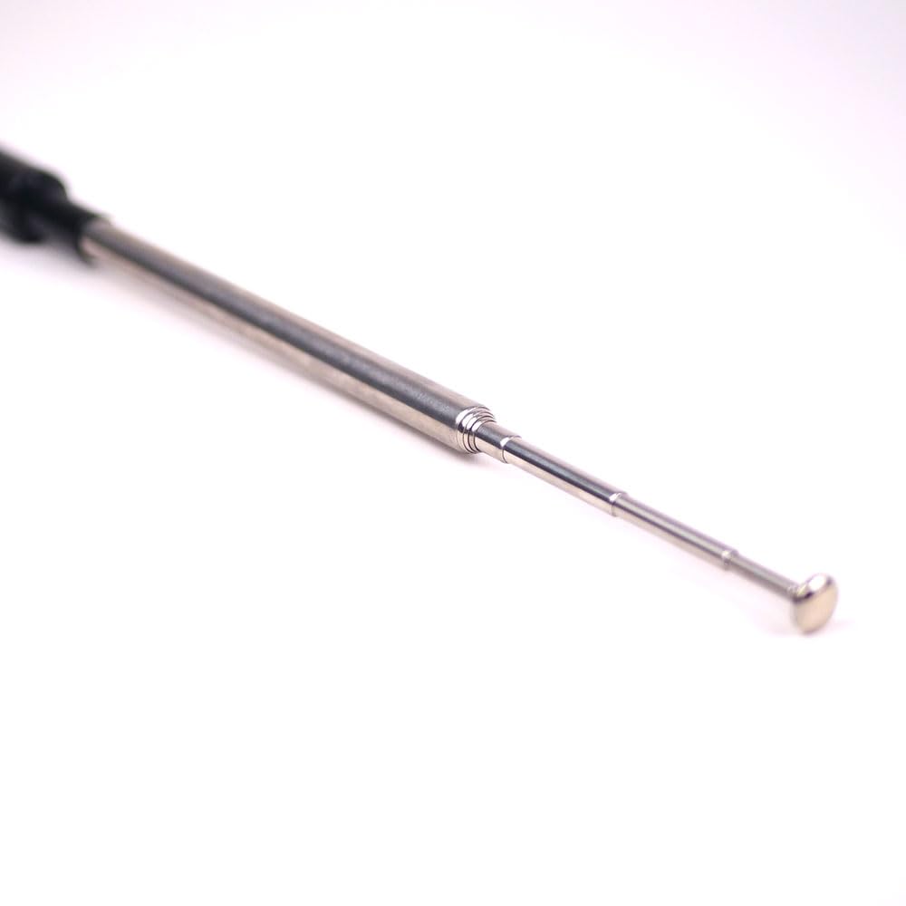 Frustino telescopico per GRA-HF750T | Elemento antenna di ricambio in acciaio inox | 7 – 50 MHz regolabile multi-banda per antenna Ham Radio HF