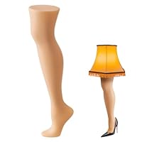AceOrbit Female Mannequin Legs Commercial Standing Legs Sock and Hosiery Display 25.6\" Tall for Christmas Leg Lamp
